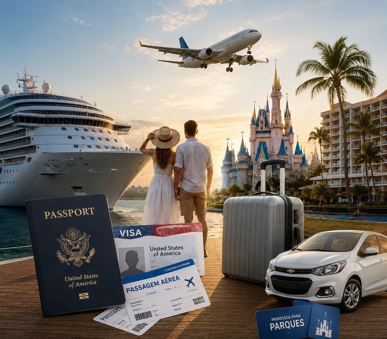 Planejamento de viagem com a Vento Sul Viagens