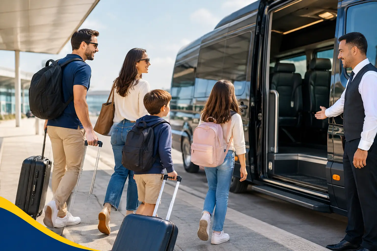 Transfer para famílias e grupos: como escolher o veículo